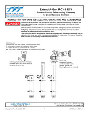 Task Force Tips Extend-A-Gun RC3 Instruction For Safe Installation, Operation, And Maintenance