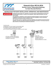 Task Force Tips Extend-A-Gun RC4 Instruction For Safe Installation, Operation, And Maintenance