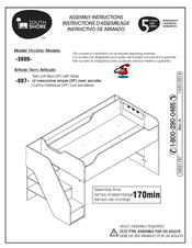 South Shore 3880 Assembly Instructions Manual