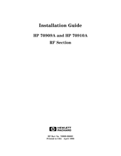 Hp 70909A Installation Manual