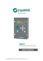 Fanox SIA-F User Manual