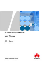 Huawei UPS5000-E-30K-FM User Manual