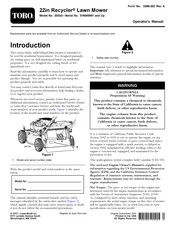 Toro Recycler 20332 Operator's Manual