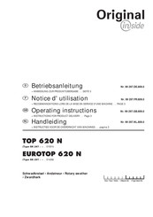 Poettinger EUROTOP 620 N Operating Instructions Manual