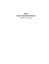 EDWARDS SYSTEMS TECHNOLOGY EST2 Operation Manual