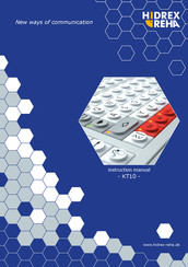 Hidrex KT10 Instruction Manual