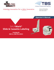 General Data Healthcare TBS SHURMark SMC-B Operator's Manual