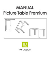 IVY DESIGN Picture Table Premium Manual