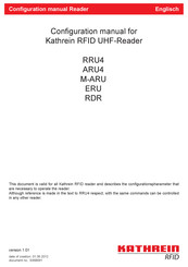 Kathrein 52010094 Configuration Manual