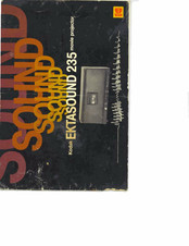 Kodak EKTASOUND 235 Manual