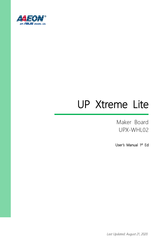 Asus AAEON UP Xtreme Lite UPX-WHL02 User Manual