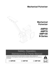 Allied AMP70B Safety, Operator, Maintenance & Parts Manual