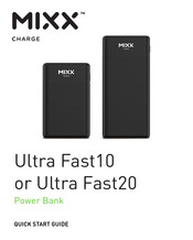 MIXX CHARGE Ultra Fast10 Quick Start Manual