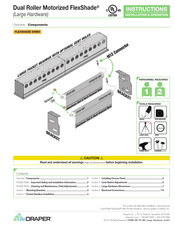 Draper FlexShade DHMO Instructions Manual