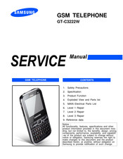 Samsung GT-C3222W Service Manual