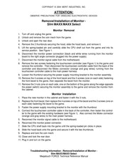Merit Slim MAXX Removal/Installation Instructions