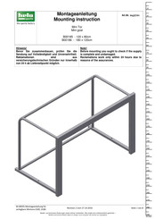 Helo Sports B00185 Mounting Instruction