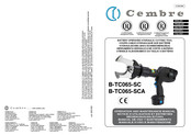 Cembre B-TC065-SC Operation And Maintenance Manual