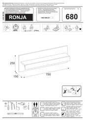 Ronja 680 Installation Instructions Manual