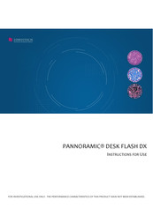 3DHISTECH PANNORAMIC DESK FLASH DX Instructions For Use Manual
