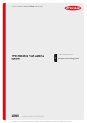 Fronius MIG/MAG Operating Instructions Manual