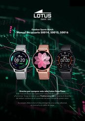 Reloj Lotus Smartime 50008/3 piel
