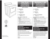 Whirlpool GGW9868KL0 Installation Instructions Manual