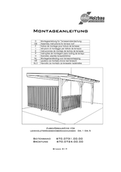 Weka Holzbau 670.0627.00.00 Assembly Instructions Manual