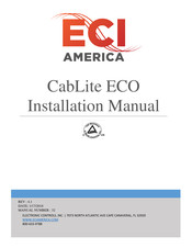 ECI CabLite ECO 4000K Installation Manual