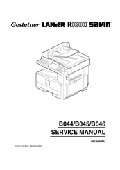Ricoh aficio 1013 Service Manual