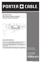 Porter-Cable PXCM024-0275 Instruction Manual