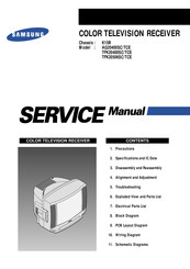 Samsung TFK20400SC/TCE Service Manual