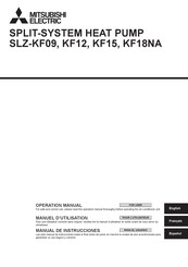 Mitsubishi Electric KF15 Operation Manual