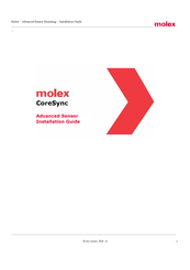 molex Advanced Sensor Installation Manual