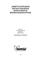 Bimar WK8218Y Instruction Book