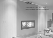 M Design VENUS Instructions For Installation And Use Manual