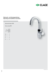 clage EKE Operating And Installation Instructions