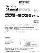 Pioneer CDS-9036ZT/ES Service Manual