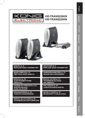 König Electronic VID-TRANS220KN Manual