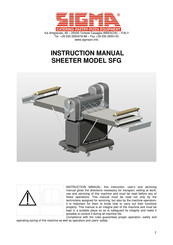 Sigma SFG Instruction Manual
