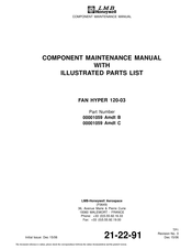 Honeywell 00001059 Amdt B Component Maintenance Manual With Illustrated Parts List