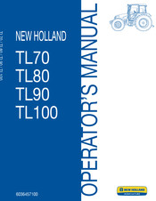 New Holland TL80 Operator's Manual