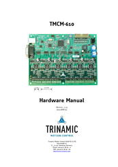 Trinamic TMCM-610 Hardware Manual