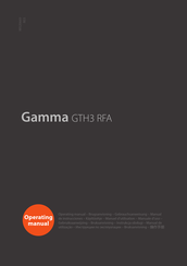 Kemppi Gamma GTH3 RFA Operating Manual