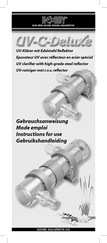 DOHSE AQUARISTIK HOBBY UV-C Deluxe Instructions For Use Manual