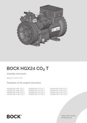 Bock HGX24 CO2 T Series Translation Of The Original Instructions