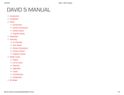 DAVID 5 Manual