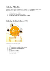 4tronix Pi2Go Lite Soldering