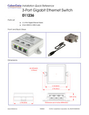 Cyberdata 011236 Installation Quick Reference