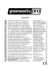 GreenWorks Pro 2101007 User Manual